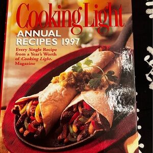 Cooking light annual cookbooks.